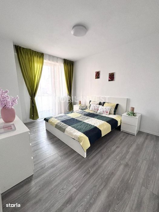 Apartament 3 camere de inchiriat, bloc nou, 74 mp, complet utilat