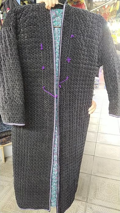 Чапан утепленый  в стиле кафтан