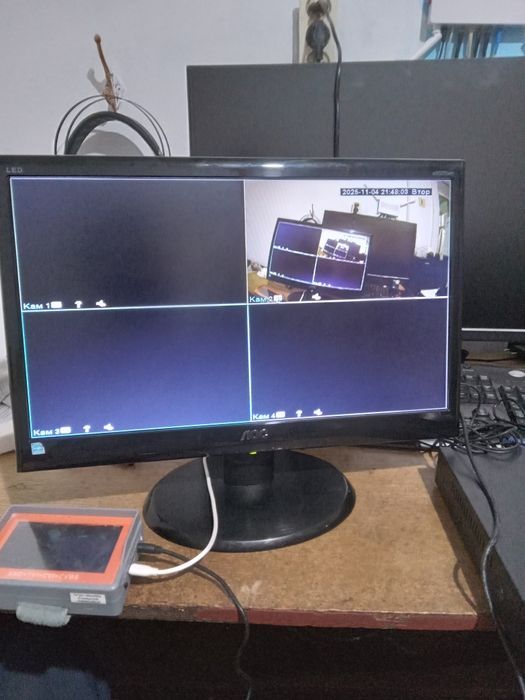 Камера видеонаблюдение сатылады комплект б/у описанияны жаксылап окын!