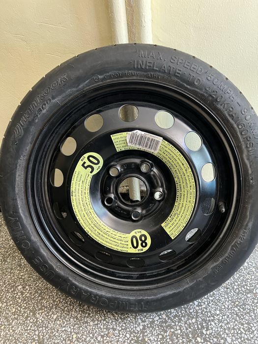 Резервна гума патерица  HANKOOK R16 и летни гуми 175/70 R14 HANKOOK