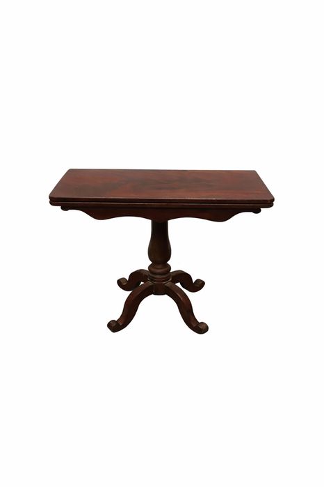 Викториански стил конзолна маса за карти махагон England 1950–1960