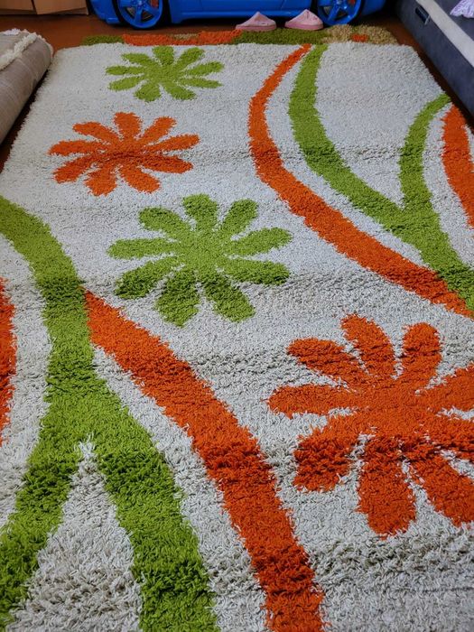 Продам ковер травка 3штуки после стирки