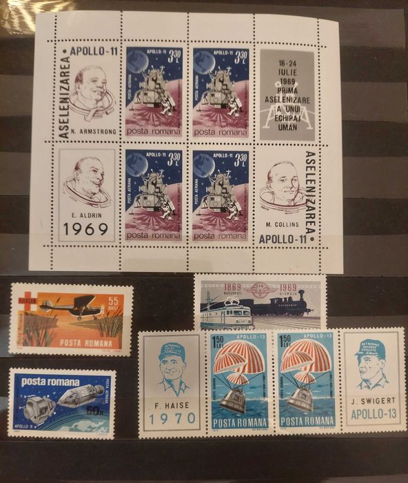 Timbre si colite romanesti nestampilate (8 poze)
