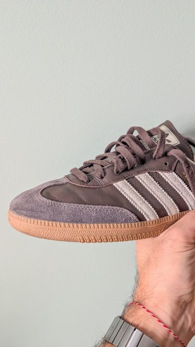 Мъжки обувки Adidas Samba OG Brown/Putty grey