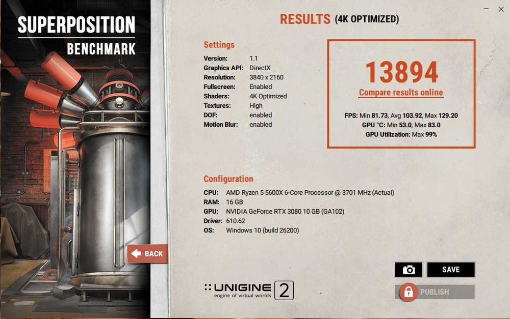 Nvidia RTX 3080 10GB, 320-bit Founders Edition в отлично състояние