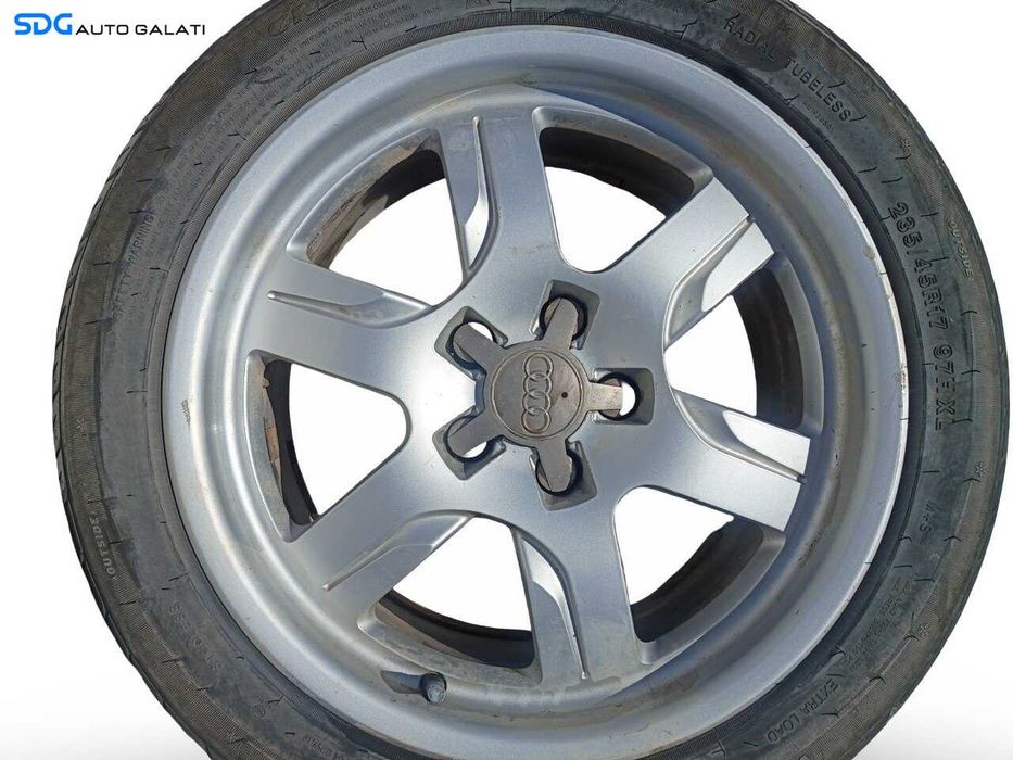 Set 4 Jante Janta Roata Roti Aluminiu 235 45 17 R17 Audi A6 C7 2011 - 2018 (8T0601025B 7.5Jx17 ET28) [JNT0012]