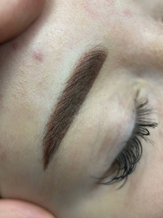 Татуаж брови перманент 9000