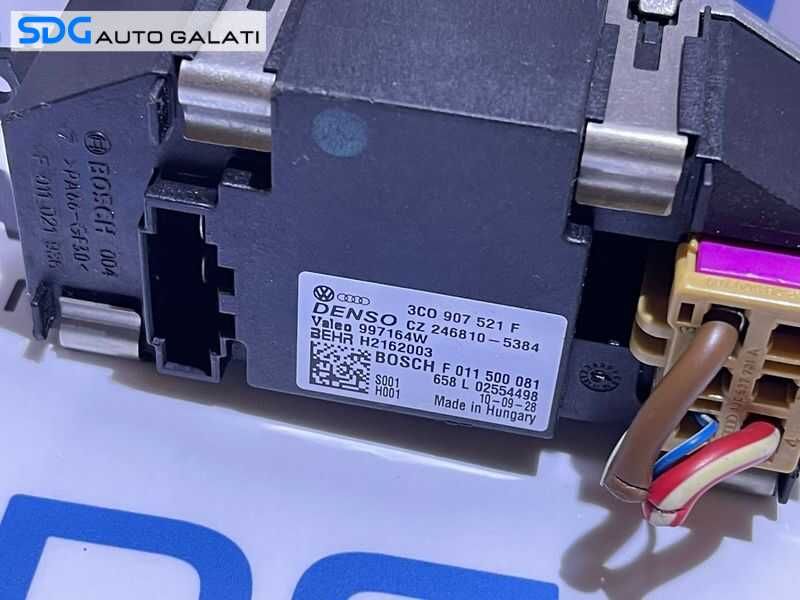 Releu Rezistenta Motoras Aeroterma VW Golf 6 2008 - 2013 Cod 3C0907521F F011500081 [L3456]