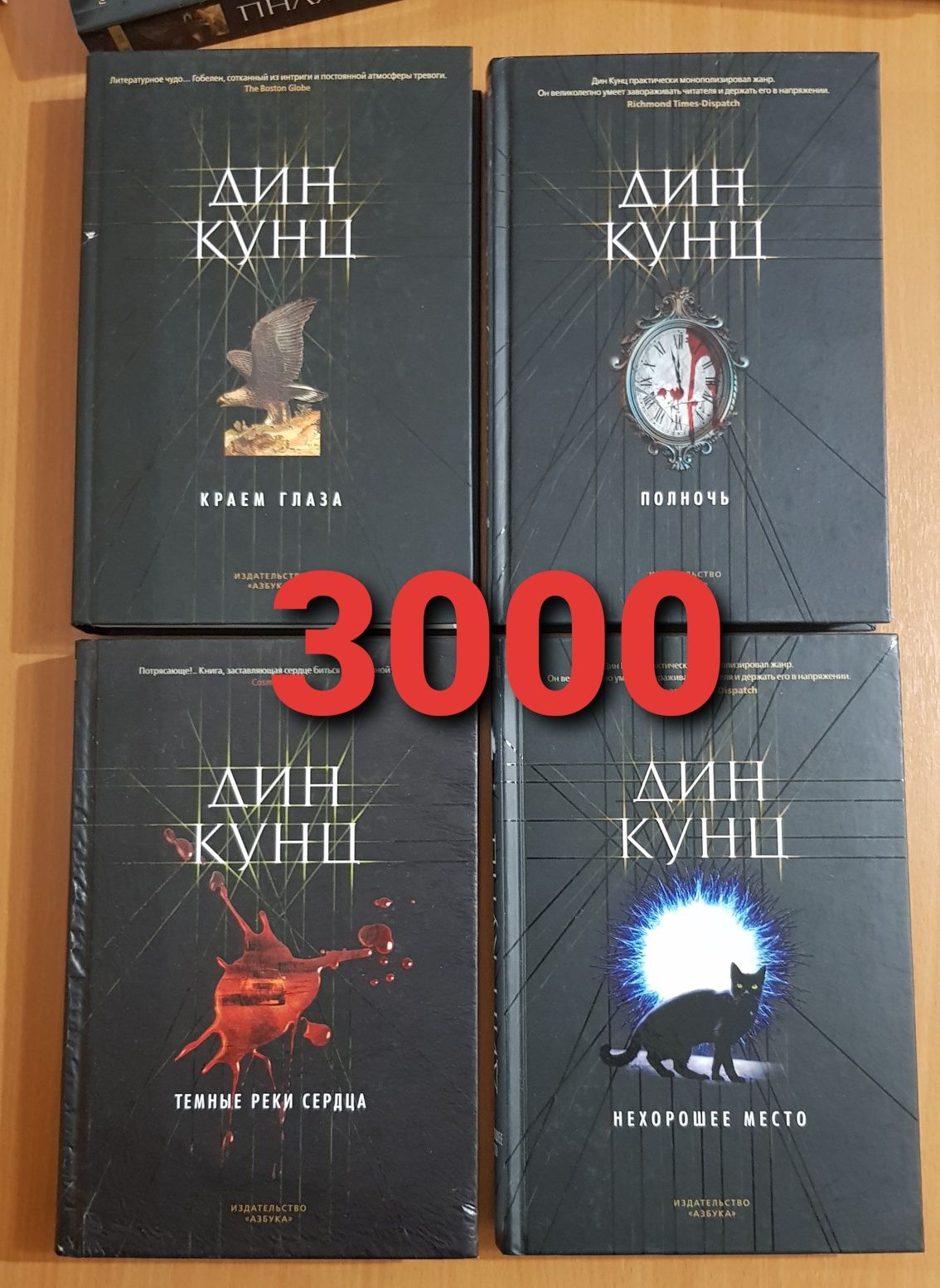 Бентли Литтл, Артур Хейли, Дин Кунц: 1 000 тг. - Книги / журналы Караганда  на Olx