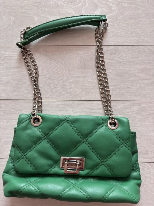 Дамска чанта - Зелена