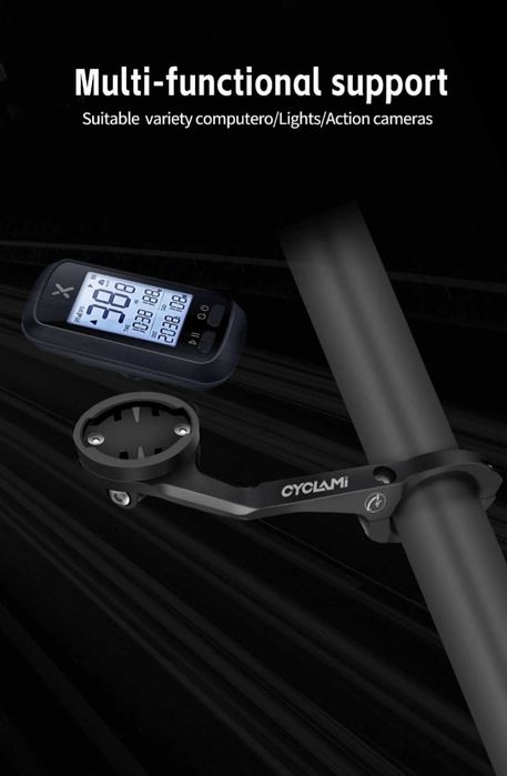Suport Garmin aluminiu Cyclami S5 ciclocomputer ghidon bicicleta