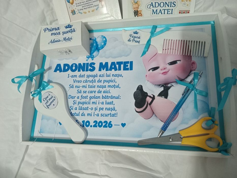 Set moț/turtă personalizate