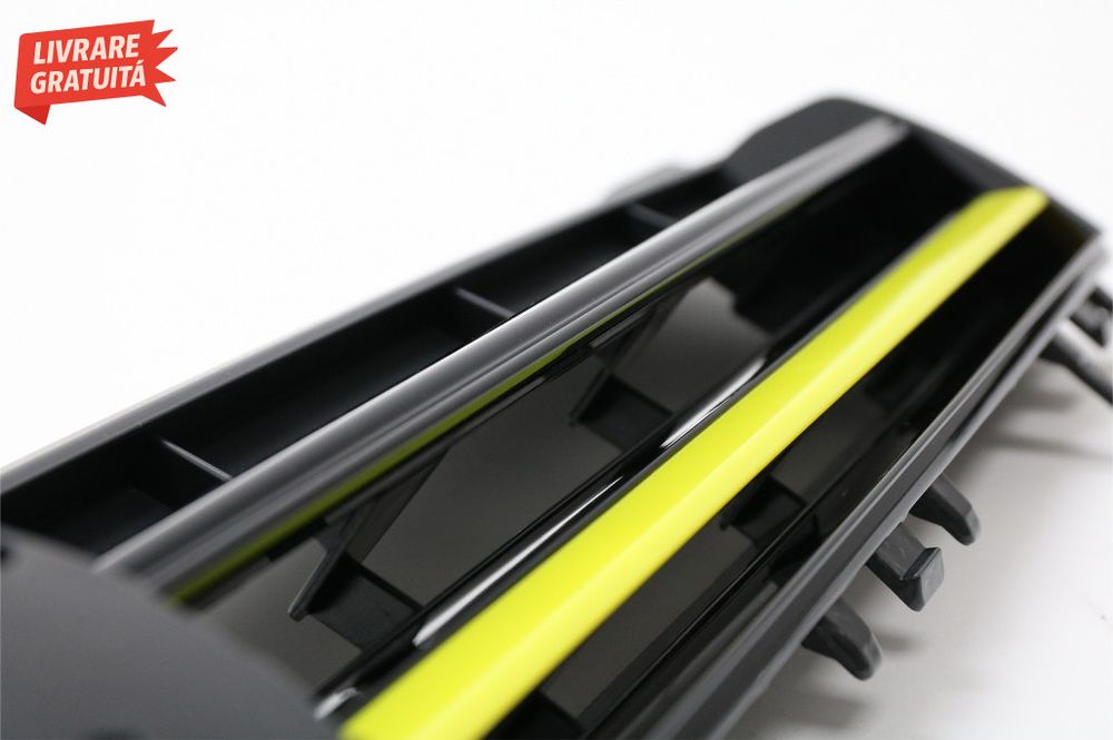 Grila Centrala VW Golf 7 VII (5G) (2012-2017) R400 Design Galben