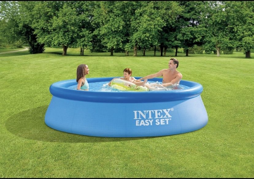 Intex Easy Set бассейн 2.44м × 76см (янги)