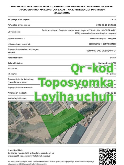 Topografik ishlar