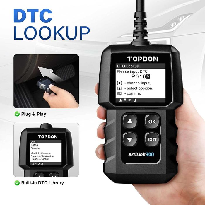 Автодиагностика Topdon ArtiLink 300 OBD обд