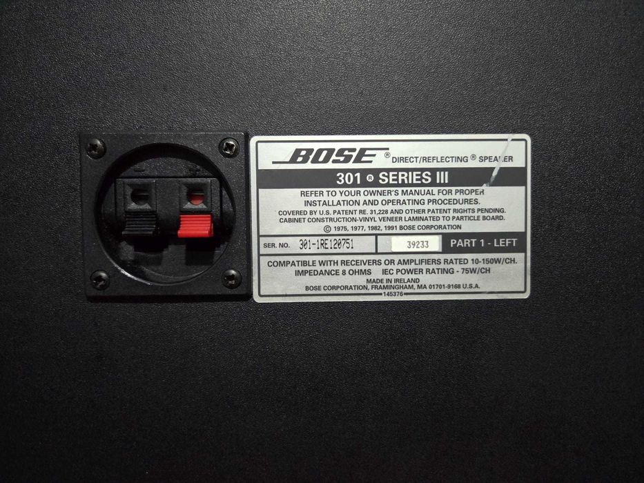 Boxe audio-incinte acustice/monitoare studio pasive Bose