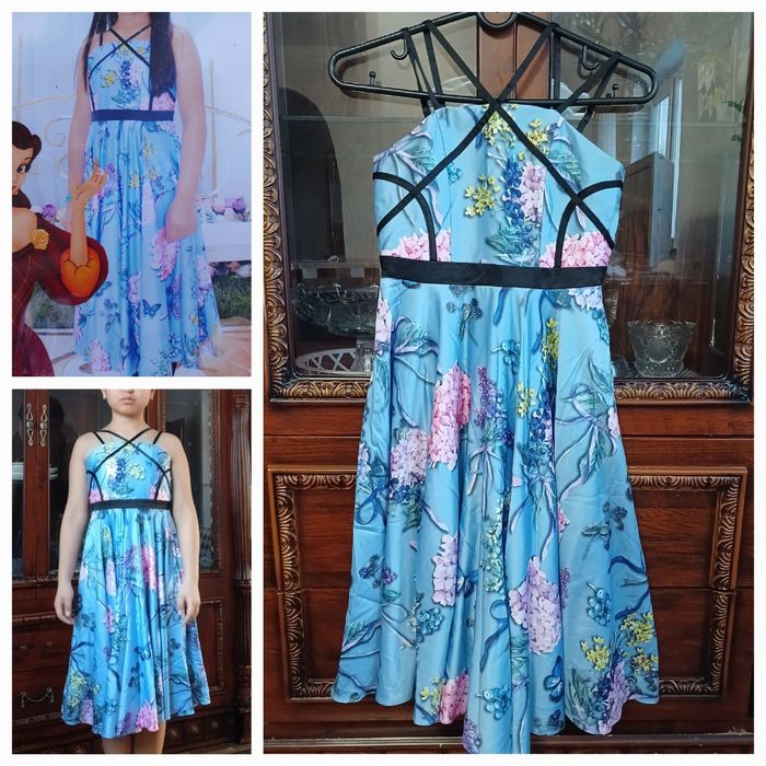 Платья на девочку 10-12 лет