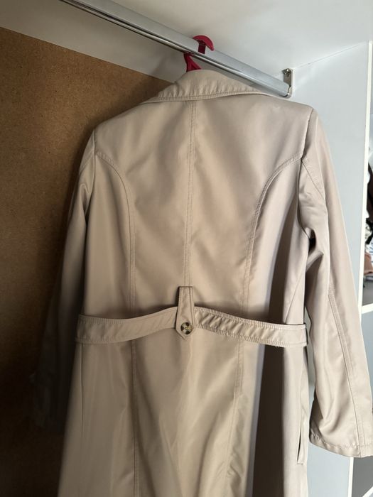 женский тренч миди