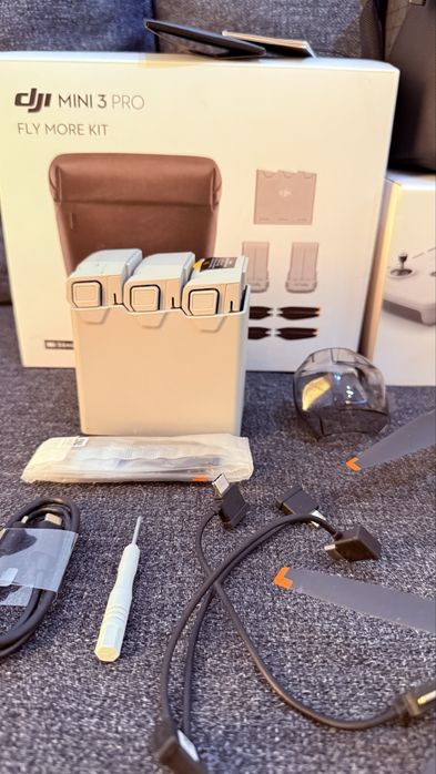 DJI Mini 3 Pro с комплектом Fly More Combo!