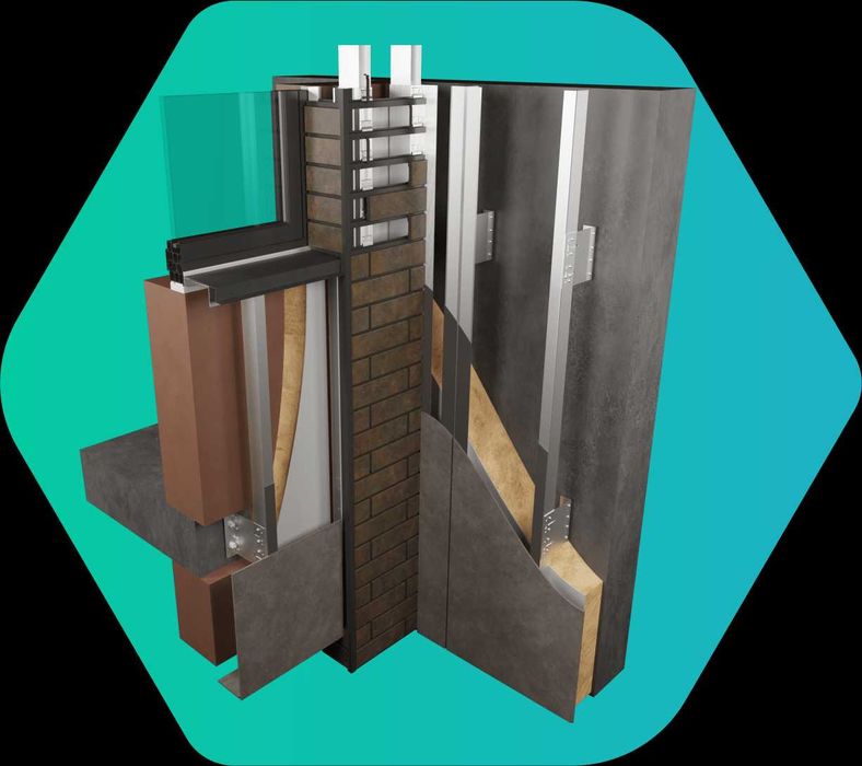 Подконструкция для фасада