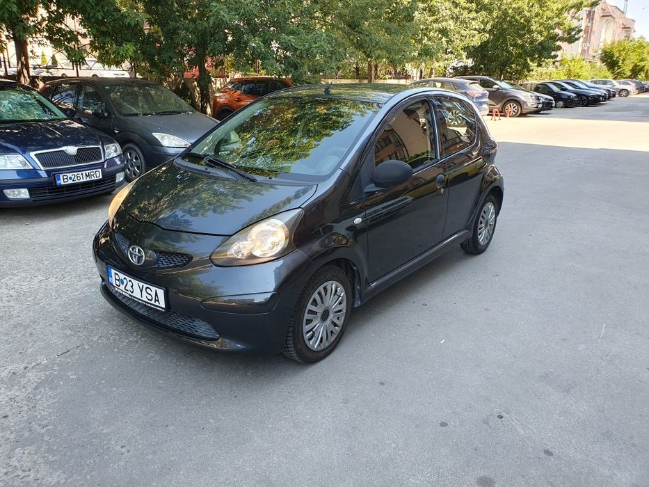 Ocazie Toyota Aygo 4 uși an 2009 benzina 1.0 în stare foarte bună km reali