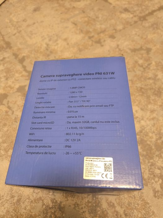 Camera supraveghere video pni 631w