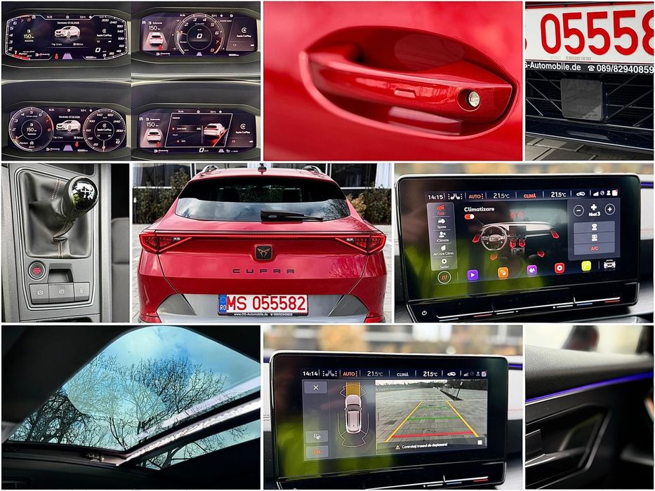 Cupra Formentor | 1.5Tsi | 150Cp |Panoramic|Led|Navi|Lumini Ambienatal