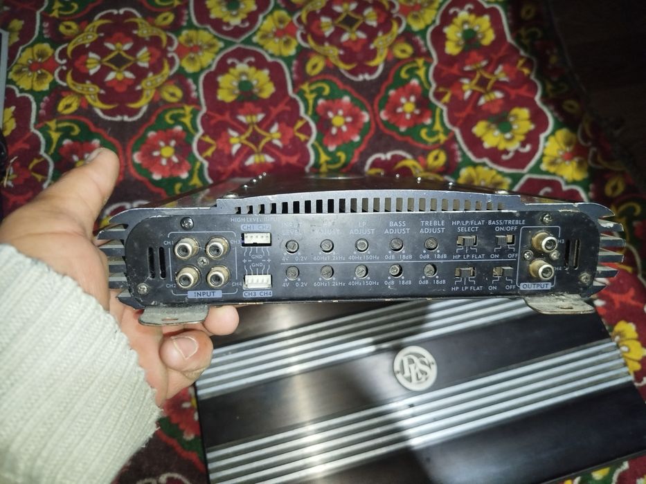 Arginal usilitel sotiladi kanaliga 60 wattdan 4ta  mostiga 300watdan 2