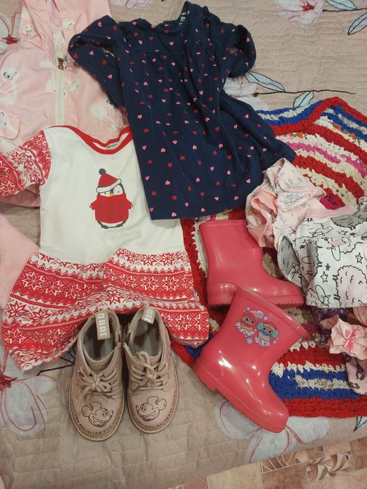 Вещи на девочку до года