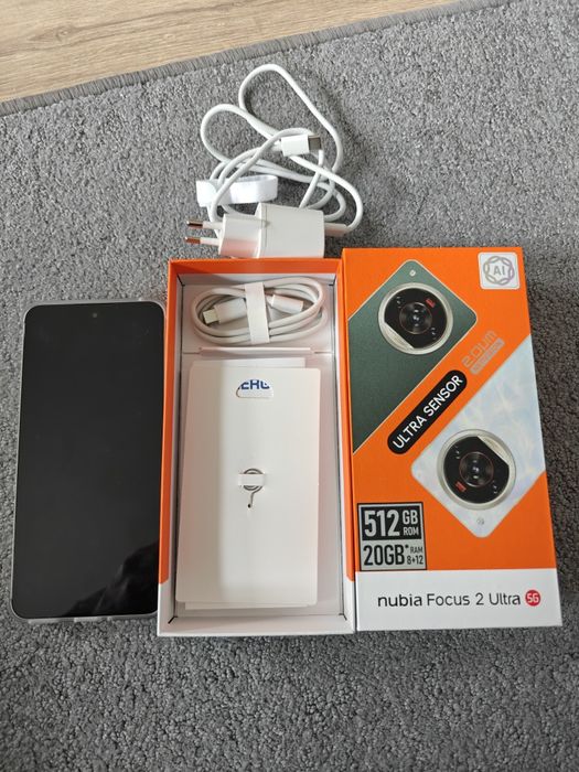 ZTE nubia Focus 2 Ultra 8+12/512GB – Ново, 3 г. гаранция