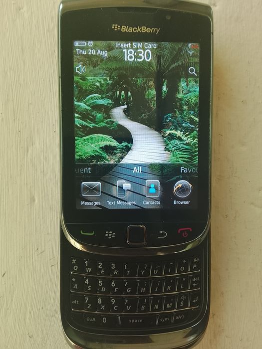 Blackberry 9800 - слайд