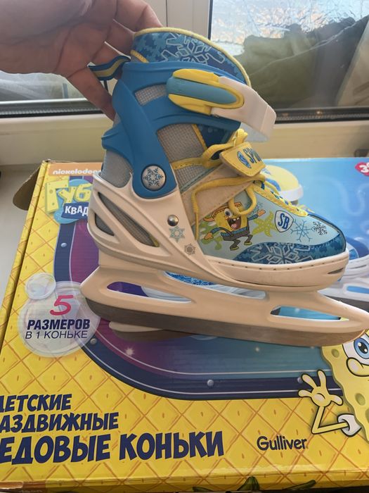 Коньки детские 30-36 размер раздвижные