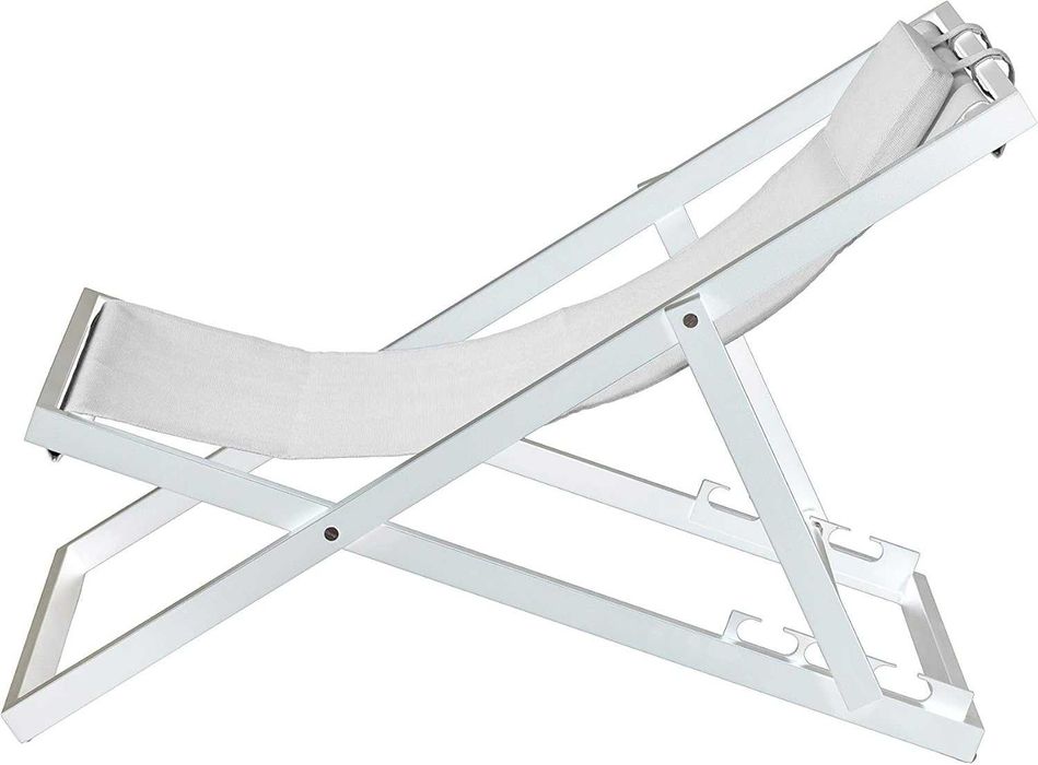 Сгъваем алуминиев шезлонг Duramax Newport