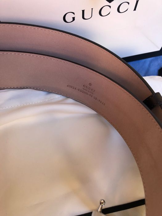 Curea originală Gucci supreme bej noua cu factura