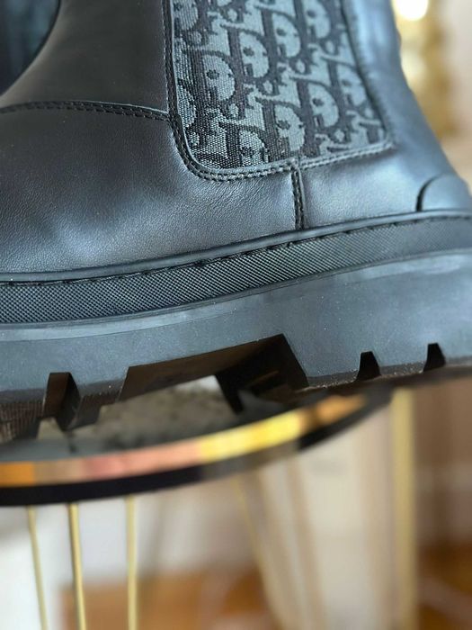 Мъжки боти DIOR 44 номер - естествена телешка кожа