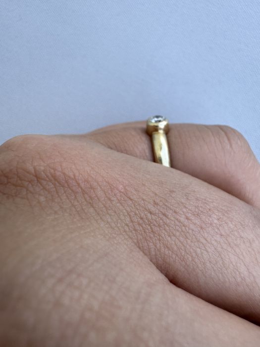 Inel din aur si diamant