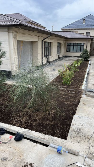 Газон автополив шымкент