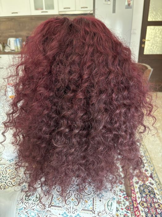 Перука от естествена коса