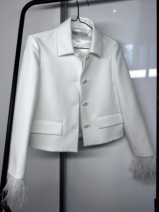 Дамско сако с пера Zara