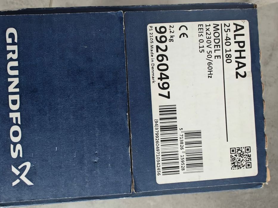 Pompa recirculare Grundfos Alpha 2 25-40 180