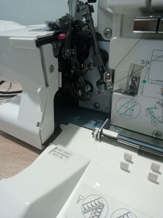 Швейная машинка и оверлок