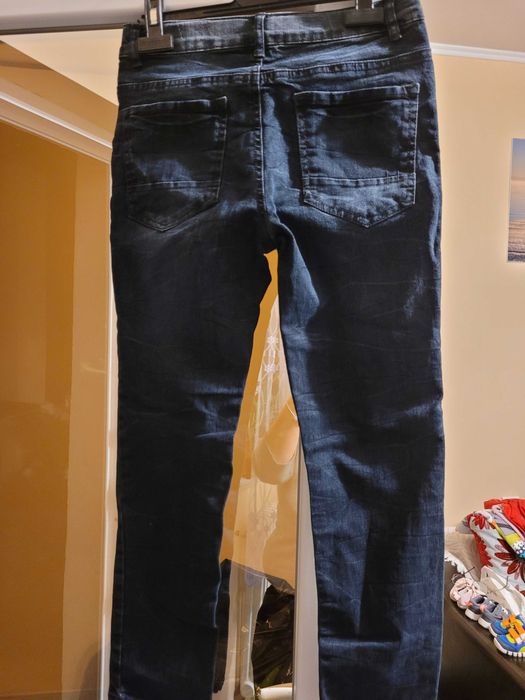 Pantaloni/blugi, baieti, marca Destination, marimea 146, negri