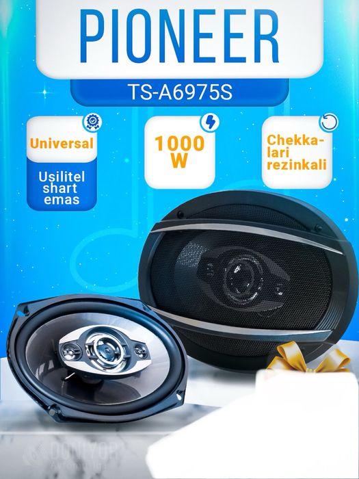 Kalonka Pioneer 2ta 1000W Yangi cheti rezinka spark matiz nexia Damas