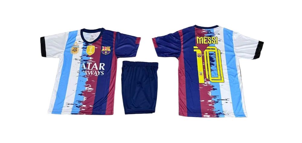 Световно 2026 Екип Роналдо Португалия с Лицето на CR7 Футболен детски Екип с Чорапи