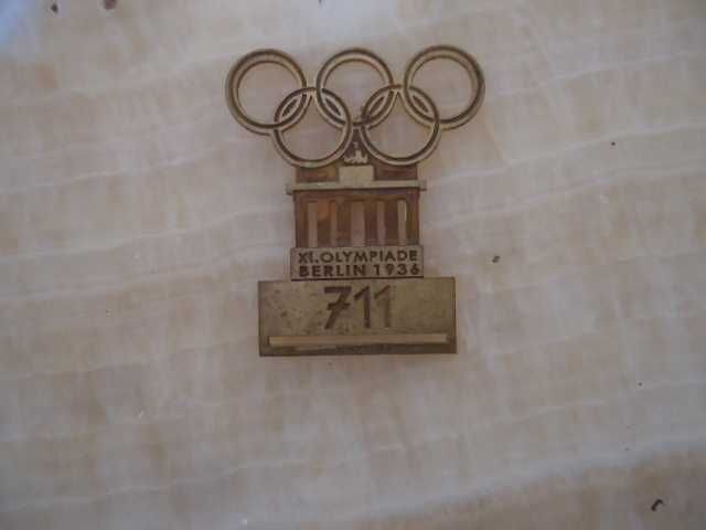 значка 1936 олимпийски игри.