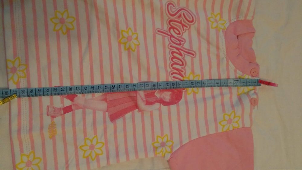 Pijama 92-98 cm (3 ani), bumbac 100% vatuita, Stephanie, NOUA, cu etic