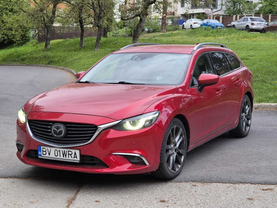 Mazda 6 - 2016 | 2191 cm³ Diesel, 129 CP | Automată | Roșu