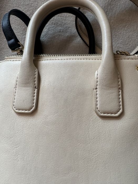 Кожена чанта с две лица Elizabetta Franchi