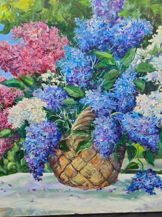 Большая картина известного художника , холст, масло, 80см на 100см